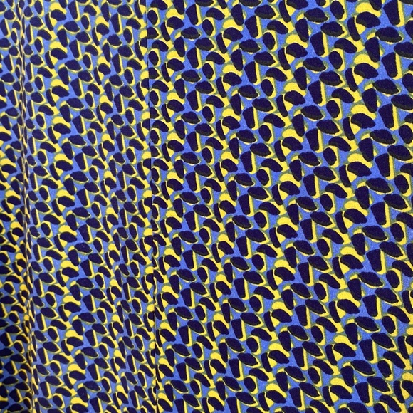 NWT JustFab green/blue dress with zipper detail, size large - Picture 3 of 8